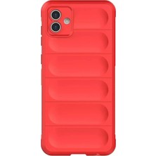 Newface Samsung Galaxy A05 Kılıf Optimum Silikon - Kırmızı