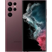 Samsung Galaxy S22 Ultra Burgundy 256GB Yenılenmıs B Kalıte (12 Ay Garantılı)