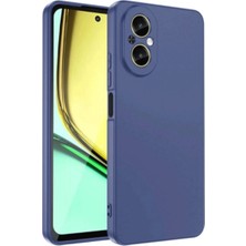 Newface Realme 12 Lite Kılıf First Silikon - Lacivert