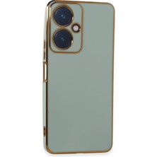 Newface Vivo Y27 Kılıf Volet Silikon - Açık Yeşil