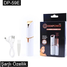 Epilons Dempower Şarjlı Yüz Tüy Alıcı Epilasyon Aleti Flawles  Kısa