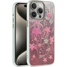 Newface Iphone 15 Pro Kılıf Blade Aynalı Desenli Kapak - Desen 7