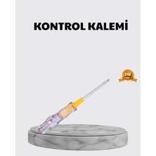 Epilons 110-220V Elektrik Test Kalemi Korozyona Dayanıklı Nikel Kaplamalı