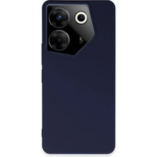 Newface Tecno Camon 20 Pro 5g Kılıf First Silikon - Lacivert