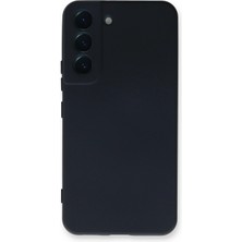 Newface Samsung Galaxy S23 Kılıf Nano Içi Kadife Silikon - Lacivert