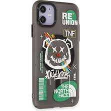 Newface Iphone 12 Kılıf Apollo Magneticsafe Desenli Kapak - Apollo Siyah - 2