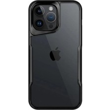 Newface Iphone 14 Pro Max Kılıf Boyi Silikon Kapak - Siyah