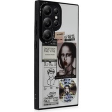 Newface Samsung Galaxy S23 Ultra Kılıf Mirror Desenli Kapak - Mirror - 2