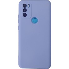 Newface General Mobile Gm 21 Plus Kılıf Nano Içi Kadife Silikon - Lila