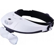 Epilons -5 Mercekli Başlık Tip Işıklı Büyüteç MG81001-G Uzun Süreli Kullanım İçin Pratik Tasarım