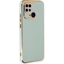 Newface Xiaomi Redmi 10C Kılıf Volet Silikon - Açık Yeşil