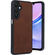 Newface Samsung Galaxy A16 5g Kılıf Aras Deri Kapak - Taba