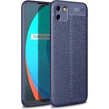 Newface Realme C11 Kılıf Auto Focus Kapak - Lacivert