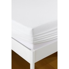 %100 Pamuk Çarşaf Takimi-Beyaz