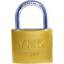 Epilons Eko Sarı Boyalı Kısa Kancalı Asma Kilit 50MM