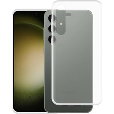 Newface Samsung Galaxy S24 Plus Kılıf Lüx Şeffaf Silikon