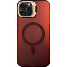 Newface Iphone 15 Pro Primera Magsafe Standlı Kapak - Bordo