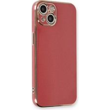 Newface Iphone 13 Kılıf Volet Silikon - Kırmızı