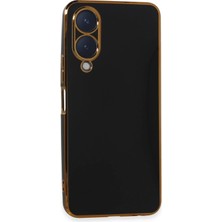 Newface Vivo Y17S Kılıf Volet Silikon - Siyah