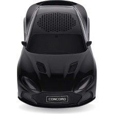 Epilons Siyah Araba Tasarımlı Hoparlör - Bluetooth Fm USB Özellikli