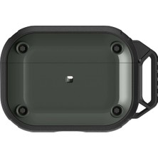 Movenchy Airpods Pro 2 (2.nesil) Asgard Kılıf - Koyu Yeşil