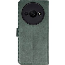 Newface Xiaomi Redmi A3 4g Kılıf Trend S Plus Kapaklı Kılıf - Yeşil