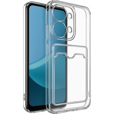 Newface Xiaomi Redmi 15C 4g Kılıf Kart Şeffaf Silikon - Şeffaf