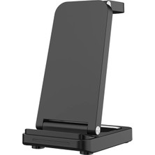 Newface S90 4ın1 Kablosuz Şarj Masaüstü Set - Siyah