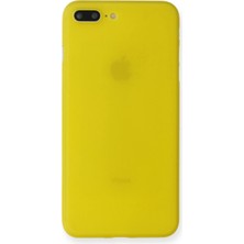 Newface Iphone 7 Plus Kılıf Pp Ultra Ince Kapak - Sarı