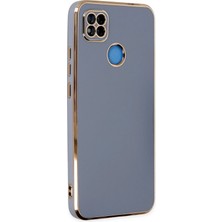 Newface Xiaomi Redmi 9c Kılıf Volet Silikon - Mavi