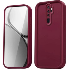 Newface Xiaomi Redmi Note 8 Pro Kılıf Viera Silikon - Bordo