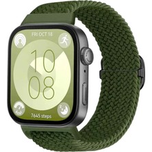 Newface Huawei Fit 4 Star Kordon - Koyu Yeşil