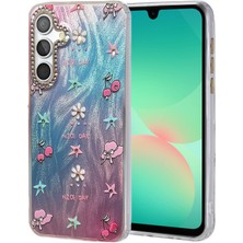 Newface Samsung Galaxy A26 Kılıf Blade Aynalı Desenli Kapak - Desen 4