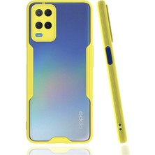 Newface Oppo A54 4g Kılıf Platin Silikon - Sarı