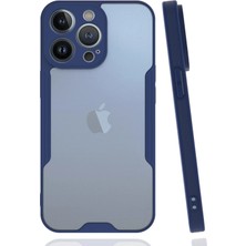 Newface Iphone 14 Pro Kılıf Platin Silikon - Lacivert