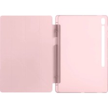 Newface Samsung Galaxy Tab S10 Fe Plus 13.1 Kalemlikli Hugo Tablet Kılıfı - Rose Gold