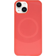 Newface Iphone 14 Kılıf Maya Karbon Kapak - Kırmızı