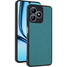 Newface Realme Note 50 4g Kılıf Aras Deri Kapak - Açık Yeşil