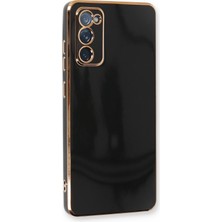 Newface Samsung Galaxy S20 Fe Kılıf Volet Silikon - Siyah