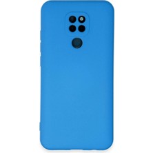 Newface General Mobile Gm 20 Kılıf Nano Içi Kadife Silikon - Mavi