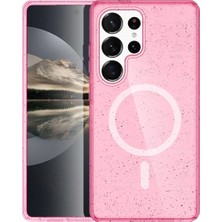 Joko Samsung Galaxy S23 Ultra Kılıf Star Magsafe Kapak - Pembe