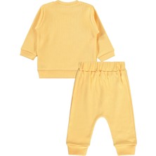 Civil Baby Basic Raporlu 6-18 Ay Takım - Sarı 9-12 Ay