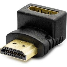 MiraLive Hdmı To Hdmı F Çevirici L Tip Siyah HDX1258