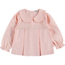 Kumru Bebek Yaka Hırkalı 3 Lü 6-18 Ay Takım - Pudra 6-9 Ay