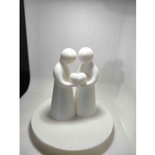 Ikili Insan Figürü Biblo