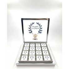 Mynil 32 Adet Isme Özel Erkek Bebek Çikolatası