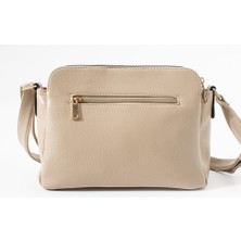 Çanta Sepetim Kadın 3 Bölmeli Ayarlanabilir Askılı Çapraz Çanta