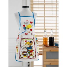 Coton Delux %100 Pamuk Su Geçirmez Havlulu Mutfak Önlüğü |  Profesyonel Kullanım