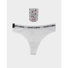 GOST LİRİA Bare Kadın String Külot Beyaz