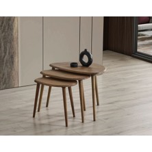 Ahşap 3lü Zigon kaya wood